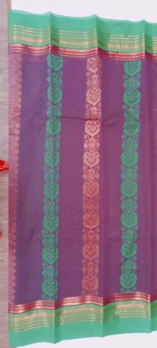 PL Saree Cotton Korvai Border